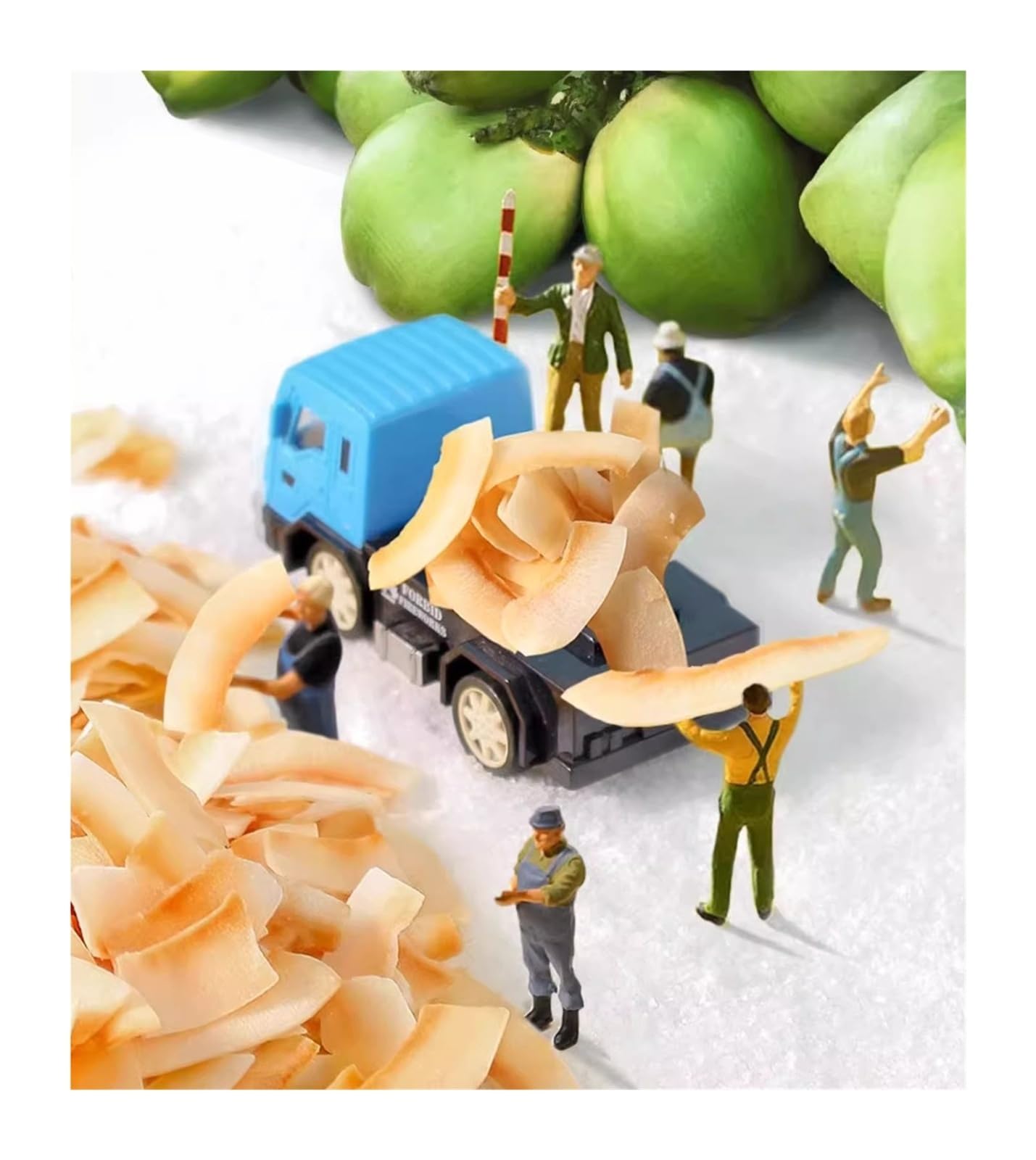 33 g de patatas fritas de coco, horneadas a fuego lento con un rico sabor a coco natural. Una opción premium for un refrigerio.(4pcs)
