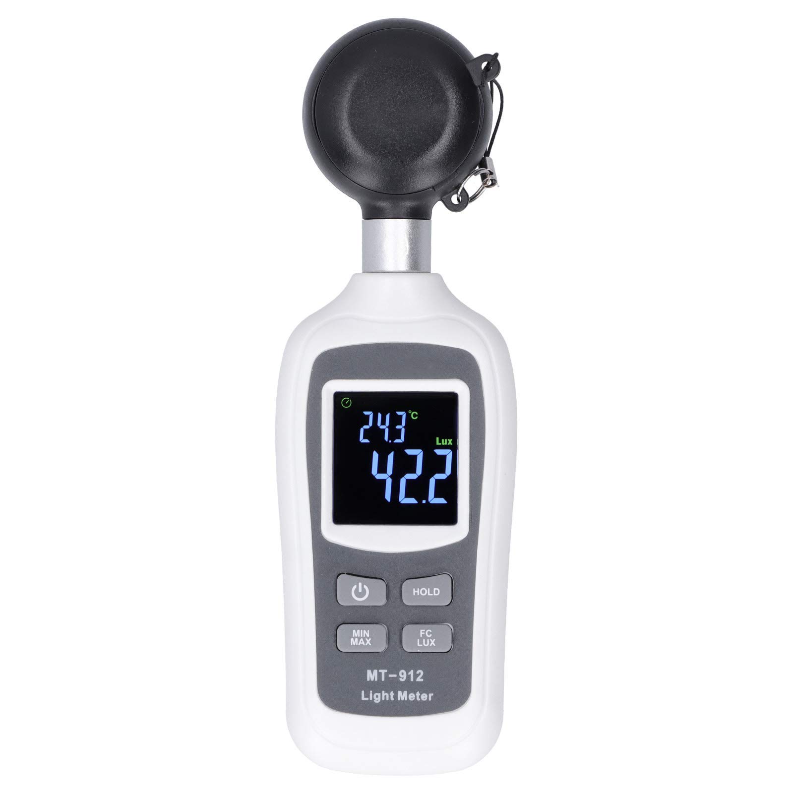 Luxmètre Numérique Yctze - Mesure 0-200 000 Lux - Écran LCD - Pour Photo, Éclairage...