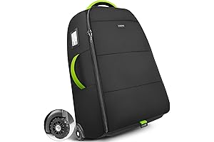 NUNA Stroller Travel Bag: Padded, Wheeled, Airplane-Approved