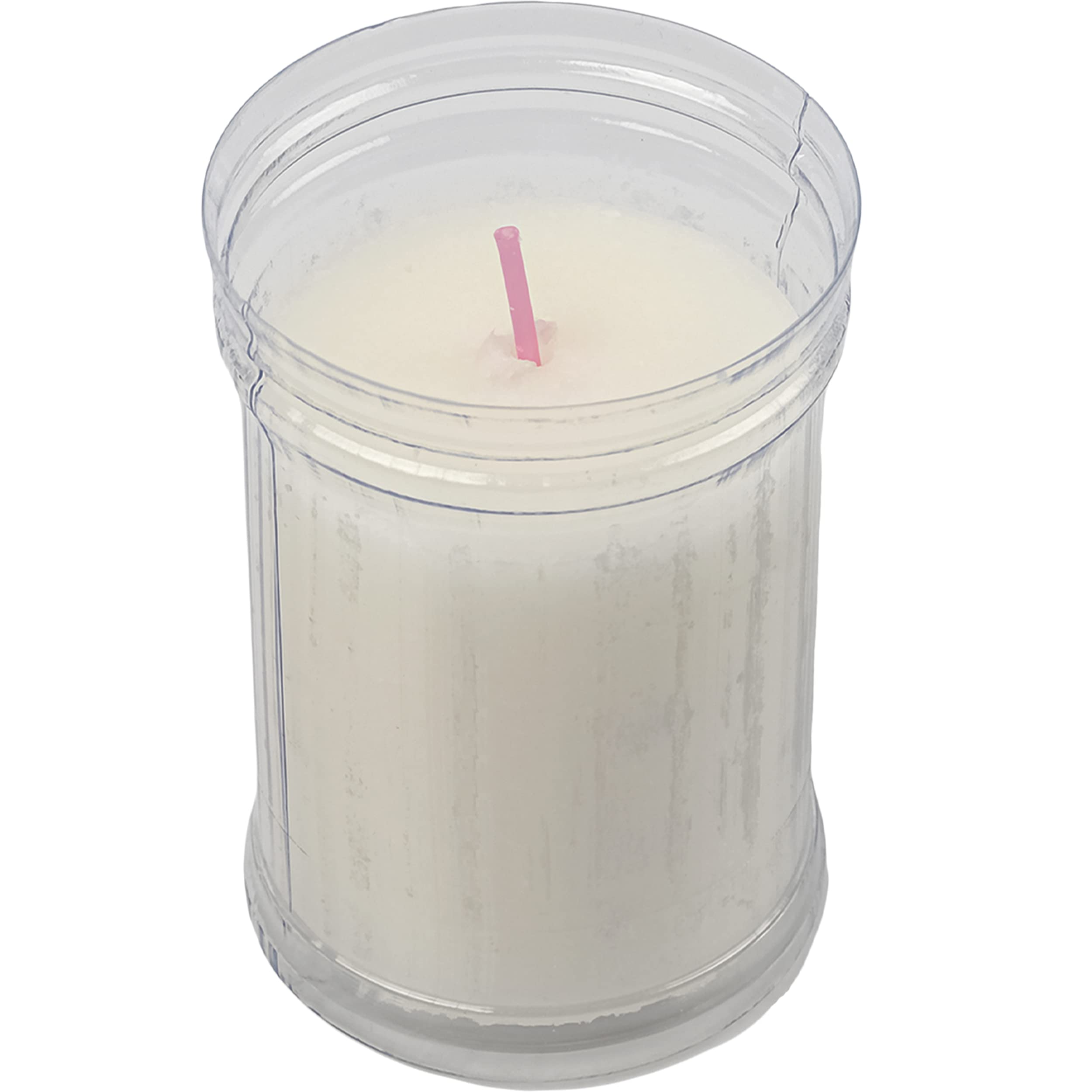 H HANSEL HOME Velón Votivo Blanco 9 x 6 cm Pack 10