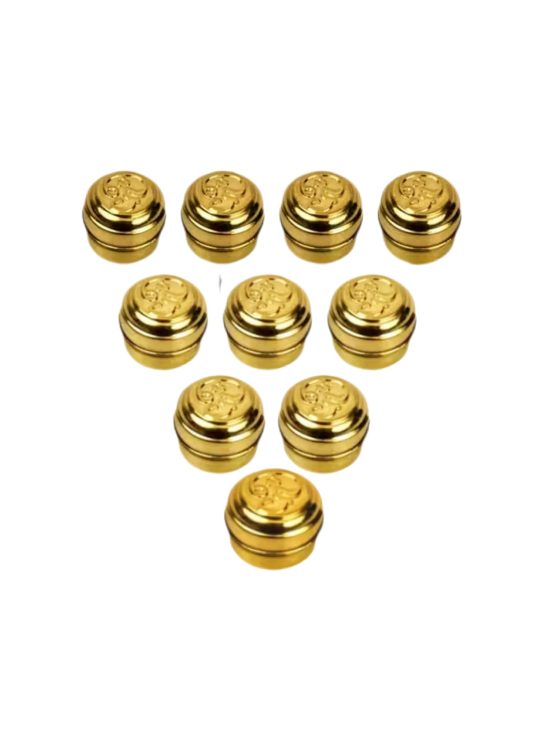 Buy Nitya Decorative small multipurpose pure Brass pital Kumkum