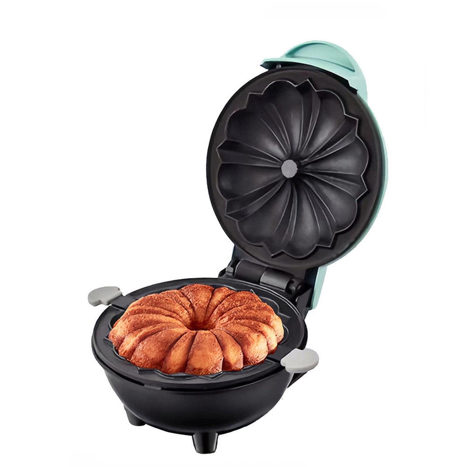 Mini Donuts Maker 350 W with Indicator Light Breakfast Machine for Breakfast Green | Home & Garden | Kitchen Dining & Bar | Small Kitchen Appliances | Cupcake Pie & Dessert Makers-image-14
