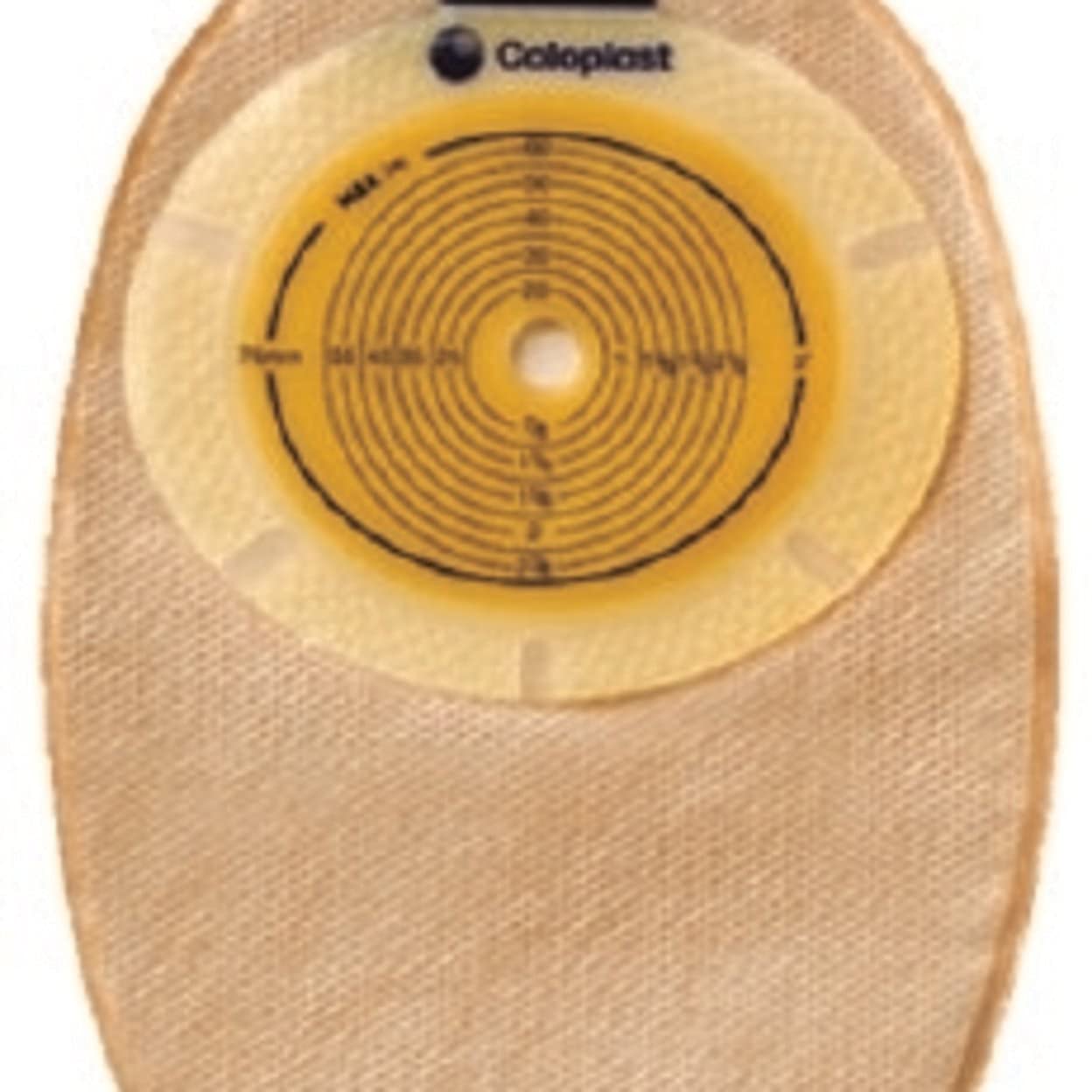 6215523BX - Coloplast Inc SenSura 1-Piece Wide Outlet Drainable Pouch Precut Flat 1-1/4, Transparent