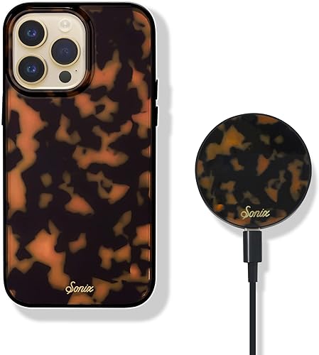 Sonix Funda + cargador MagLink (marrón tort) para MagSafe iPhone 14 Pro Max  Marrón Tort