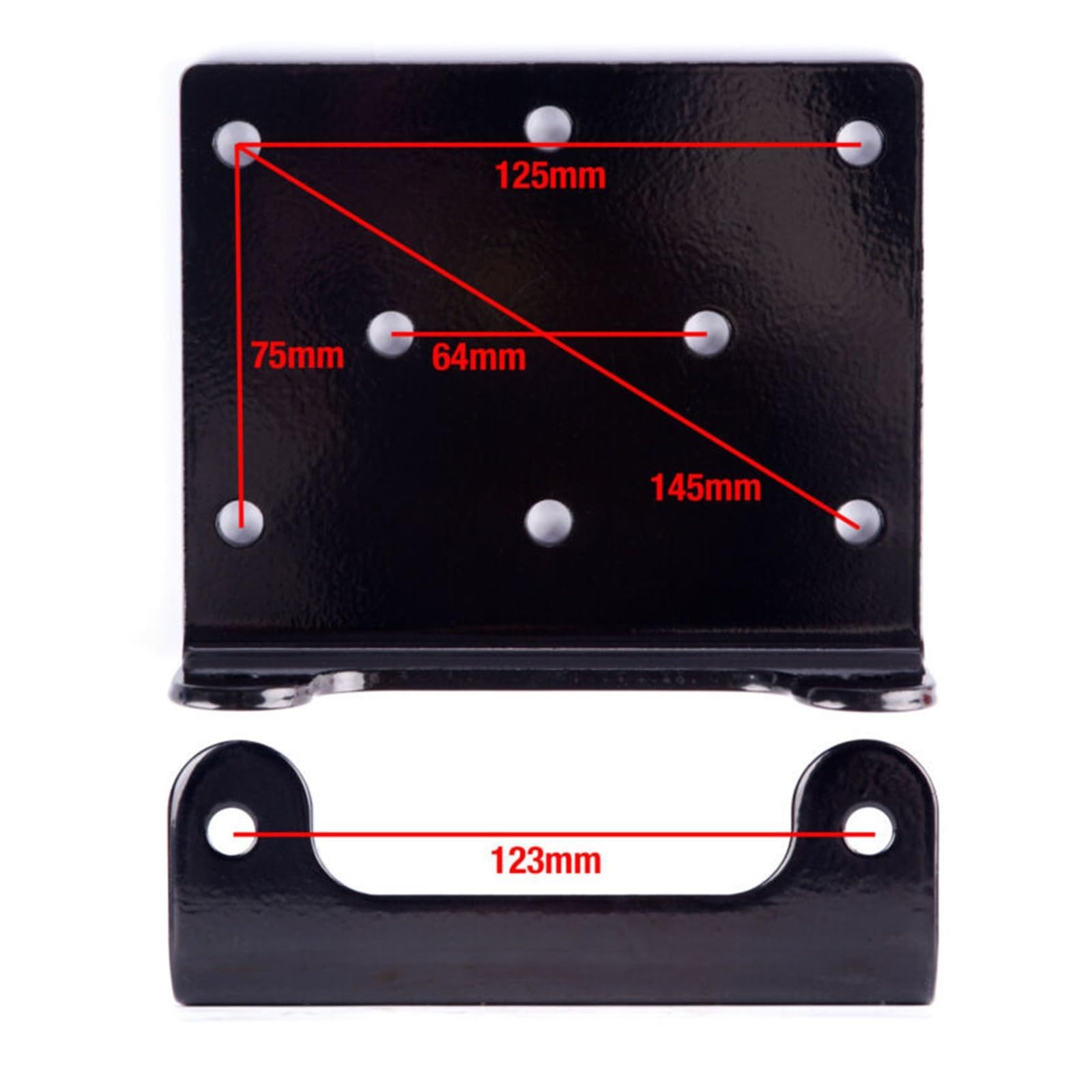 Verricello Elettrico 12V 4500lb Telecomando Set Heavy Duty ATV Rimorchio Verricello Elettrico in Acciaio Ad Alta Resistenza Potente Sicuro