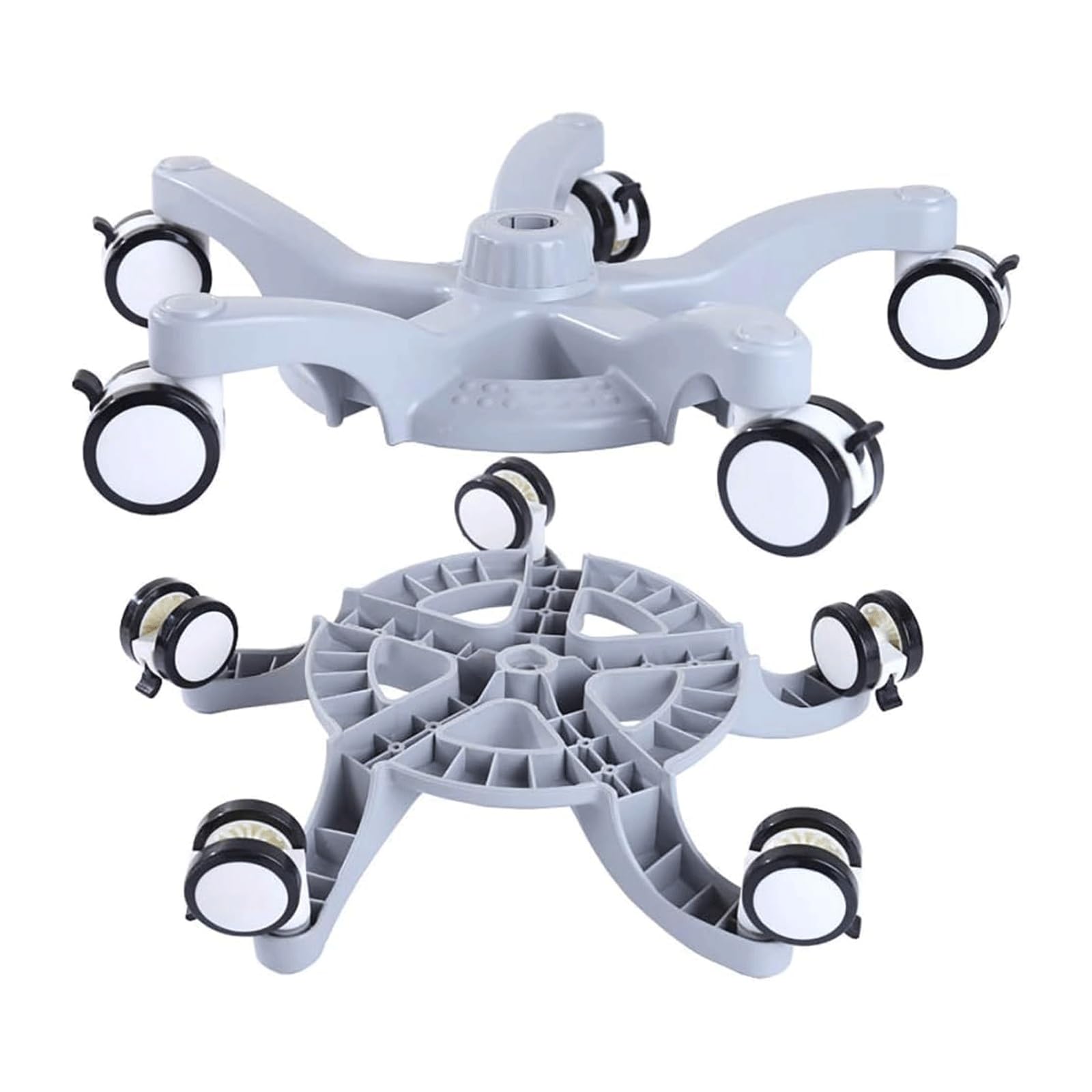 EYPKPL Supporto for flebo in Acciaio Inox con 4 Ganci, Supporto for flebo con 5 Ruote di bloccaggio, Supporto for Sacca flebo for Ospedale e casa