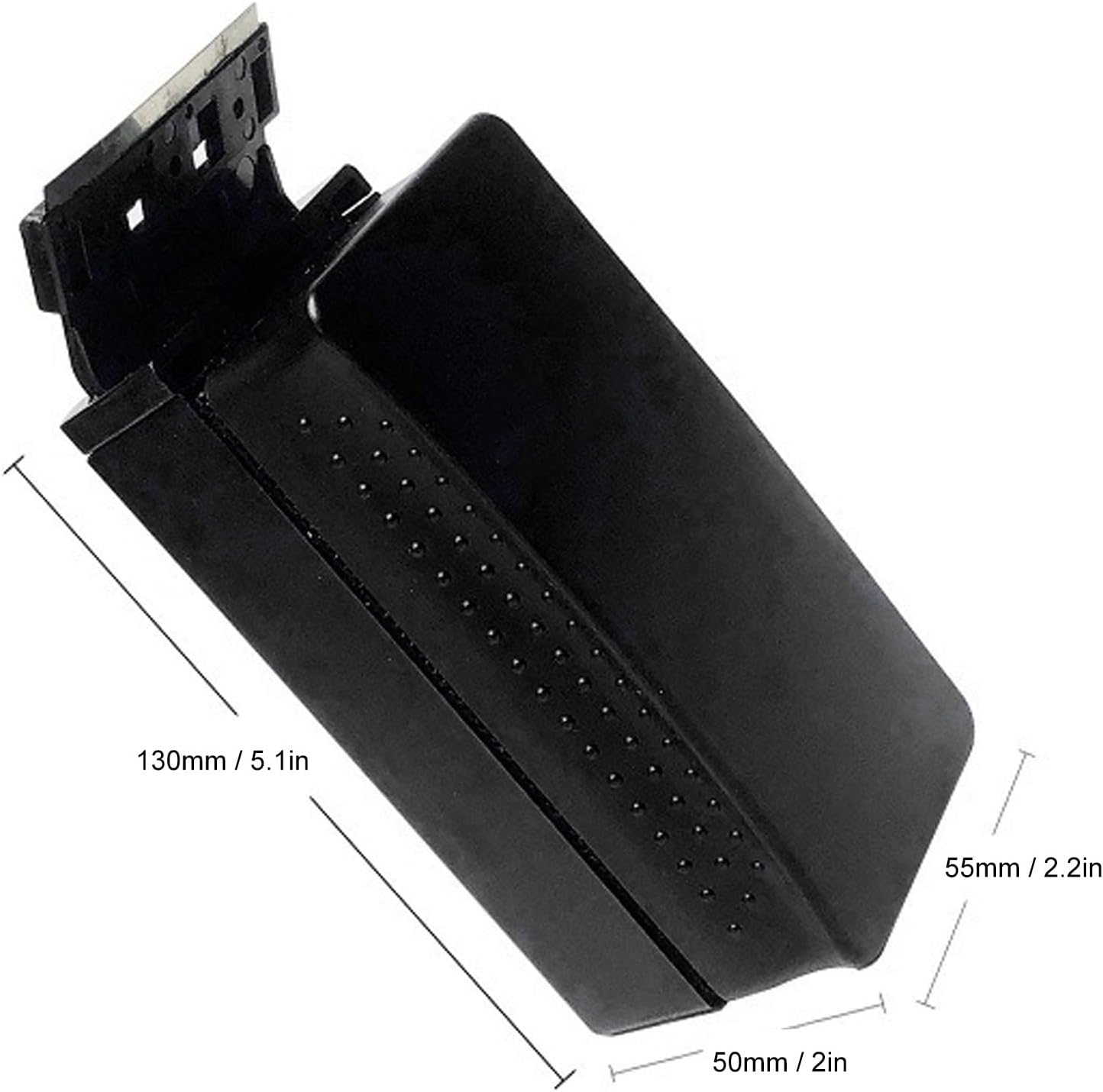 Magnetic Fish Tank Scraper, Separated Self Floating Aquarium Cleaner Brush with Double Sided Cleaning and Strong Magnet for Glass Tank and Window (M)