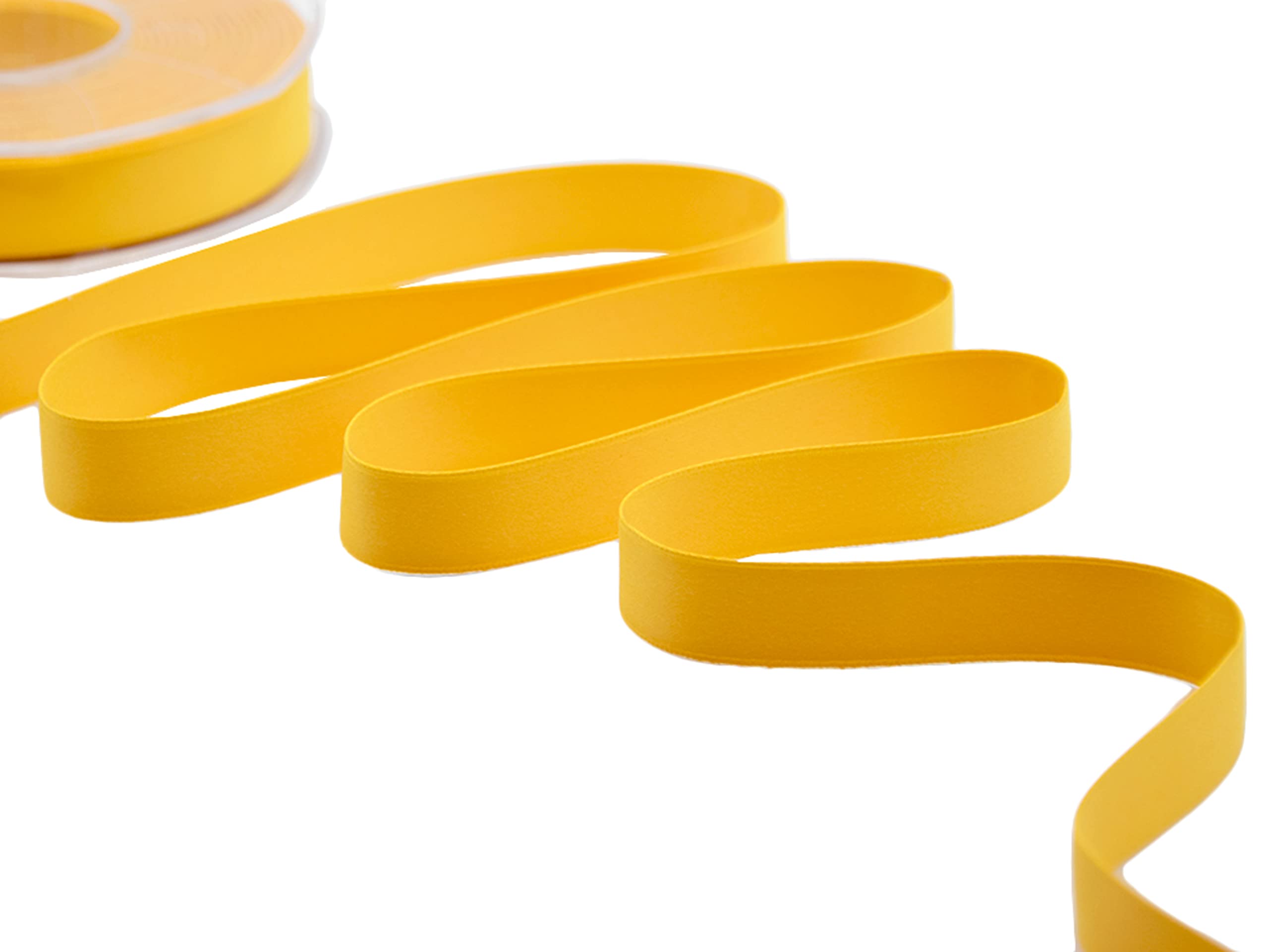 Furlanis Ribbon, Silk, Yellow Sun, 15 mm x 20 m