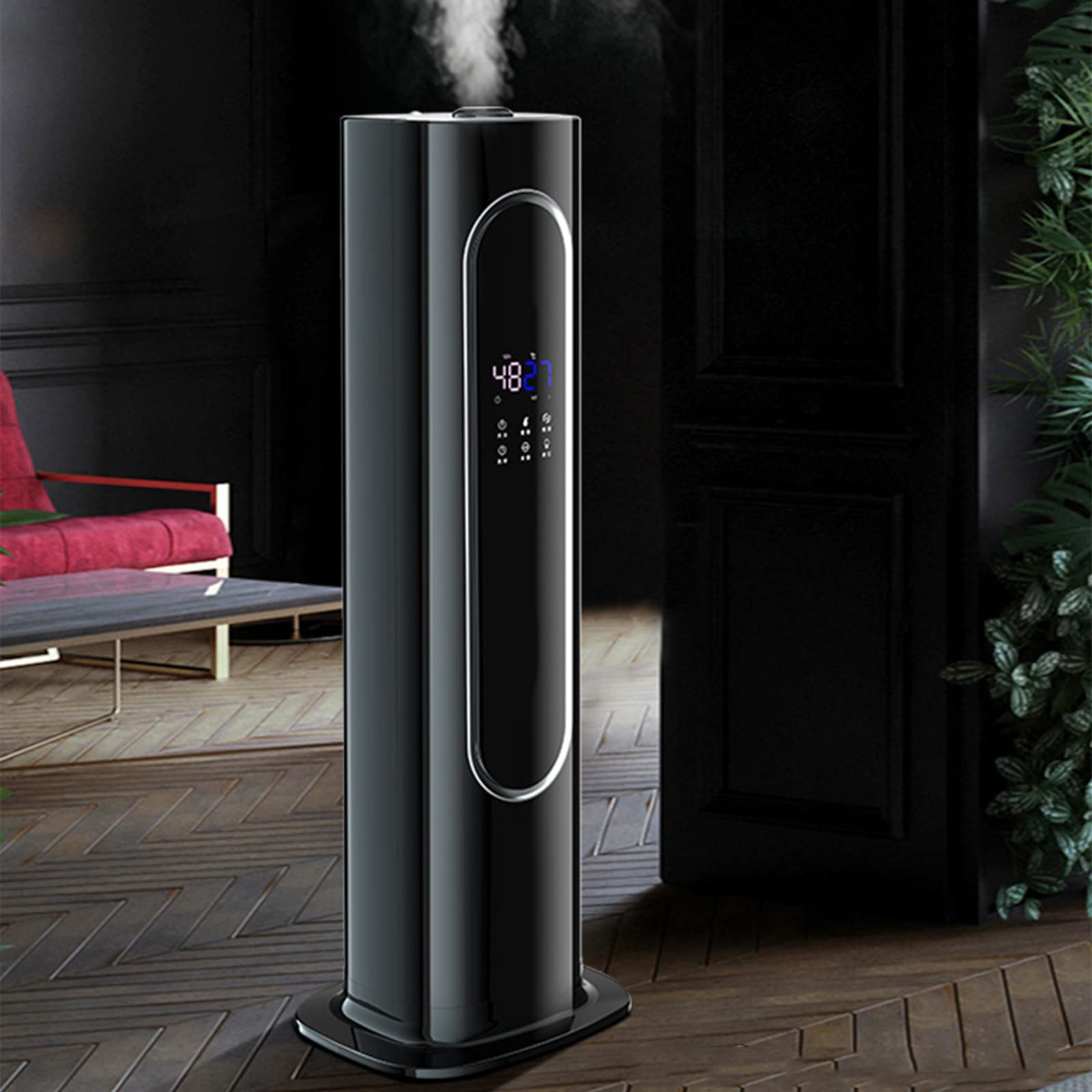 Humidificador Humidificador de 8 l Humidificador de Aire Humidificador silencioso con luz Nocturna Humidificador Apagado automático sin Agua para el hogar Dormitorio del bebé Oficina