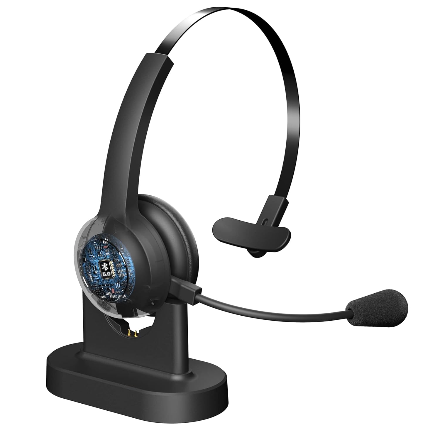 ELEVOC Trucker Bluetooth Headset with Microphone Noise Cancelling