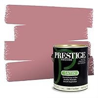 Vista 386 de Pintura interior + imprimación PRESTIGE, todo-en-uno, 1 galón, acabado plano, color comparable al Valspar* Royal Garnet*