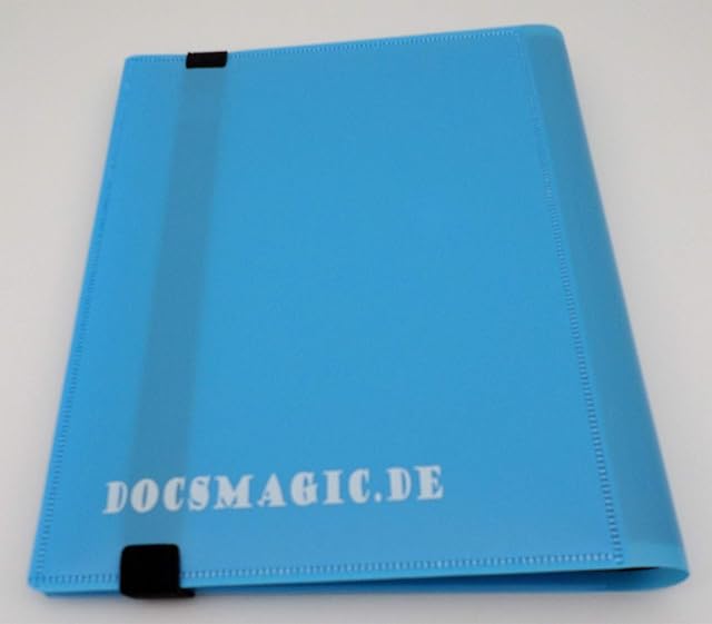 Foto 2 de 6 de docsmagic.de Pro-Player 4-Pocket Album Light Blue - 160 Card Binder - MTG - PKM - YGO