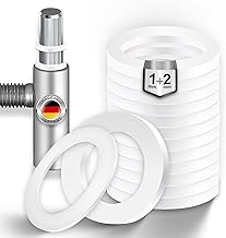 Fitschenringe - Pack of 60 - Made in Germany - Washers for Room Doors (1 mm + 2 mm)