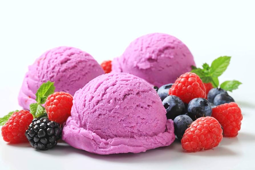 Base Frutta Per Gelato In Polvere - 2,5 Kg, Basso Dosaggio, Per Gelateria E Pasticceria, Senza Glutine