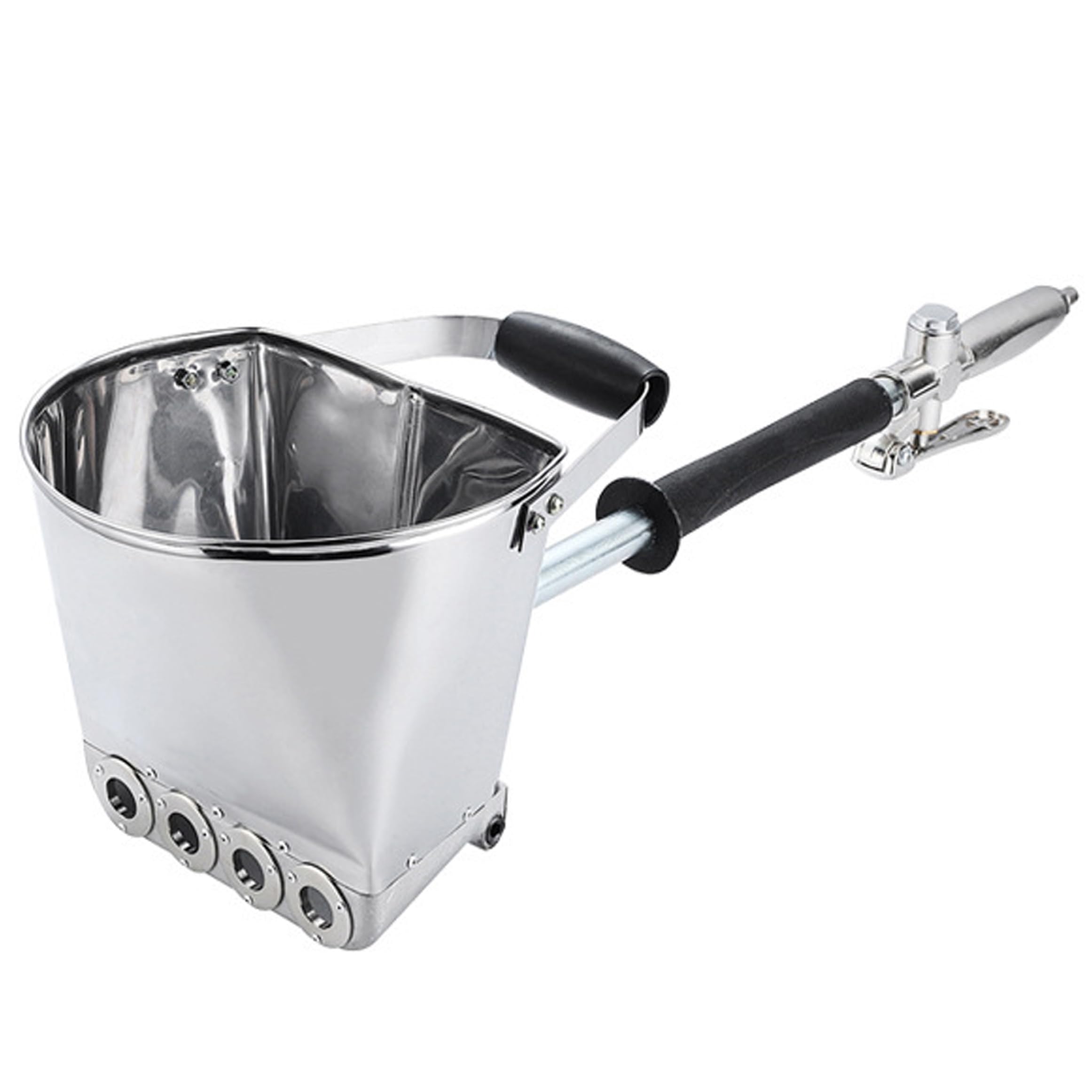 Pulvérisateur de stuc anti bouchage pistolet à mortier buse acier inoxydable