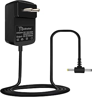 BP Adapter for Blood Pressure Monitor 6V Power Supply for Blood Pressure Monitor 10 Feet Extended Cord Black Pack of 1