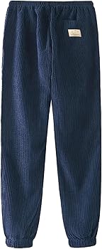 Pantaloni in velluto a coste da uomo Loose Fit Pantaloni da jogging in velluto Casual Gamba dritta Pantaloni da lavoro Tinta unita Corsa Pantaloni fitness Vita elastica Con tasche Pantaloni business