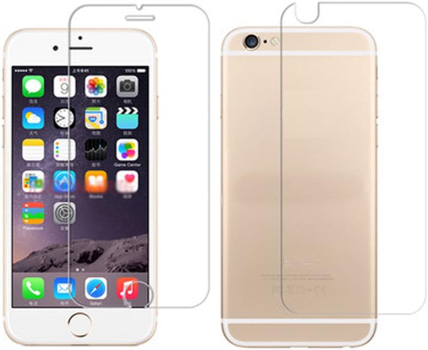 iMercado Screen Protector iPhone 6s 6 (Pack of 2, Tempered Glass, Front and Back)