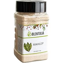 Blentolia Ground Mahlab Spice 170g 6 oz | Premium Mahlep Powder | Warm Sweet Nutty Flavor | Ideal for Bread, Cookies, Desserts & Traditional Baking