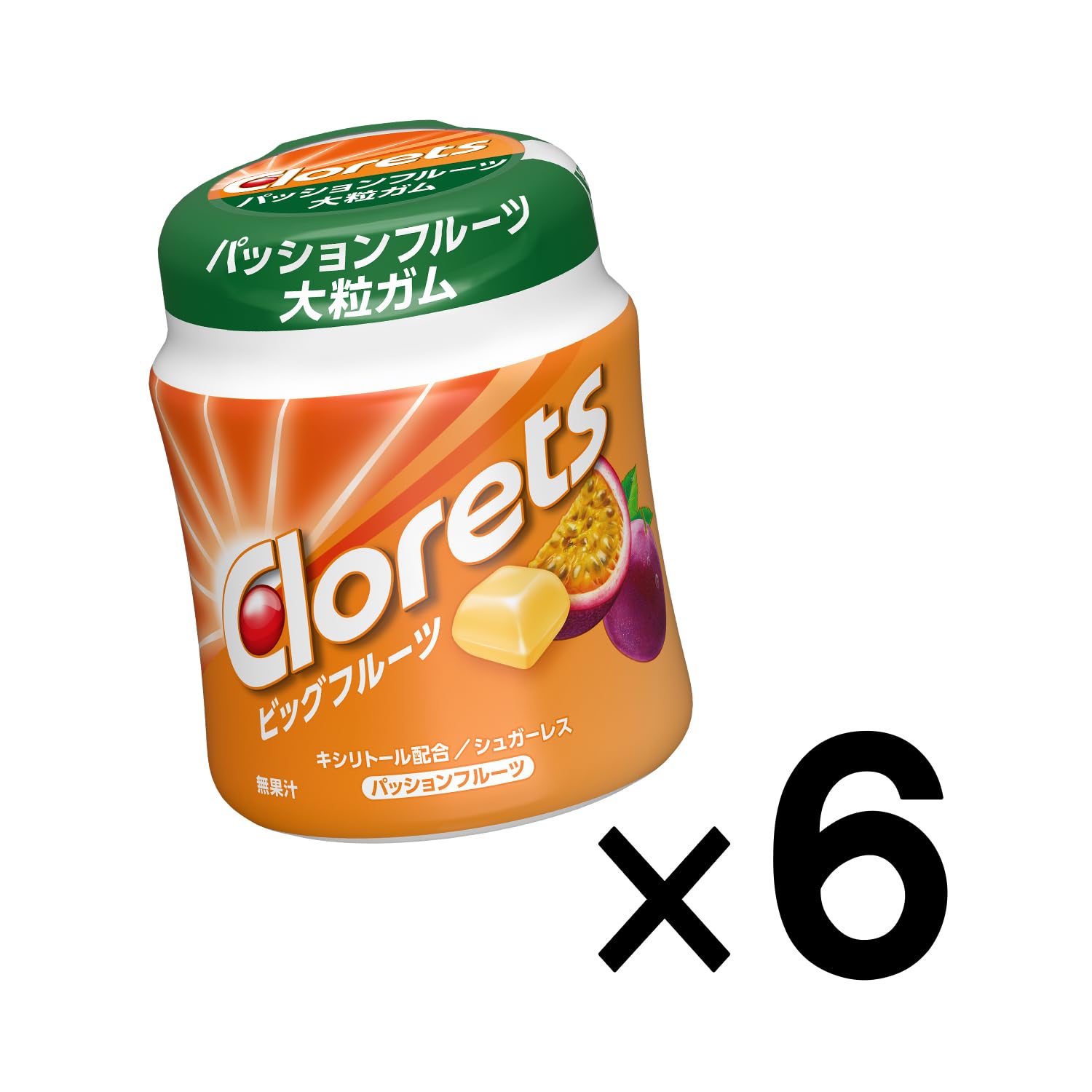 Clorets パッションフルーツ・レモン 合計12個 Amazon | モンデリーズ クロレッツ ビッグフルーツ パッションフルーツ