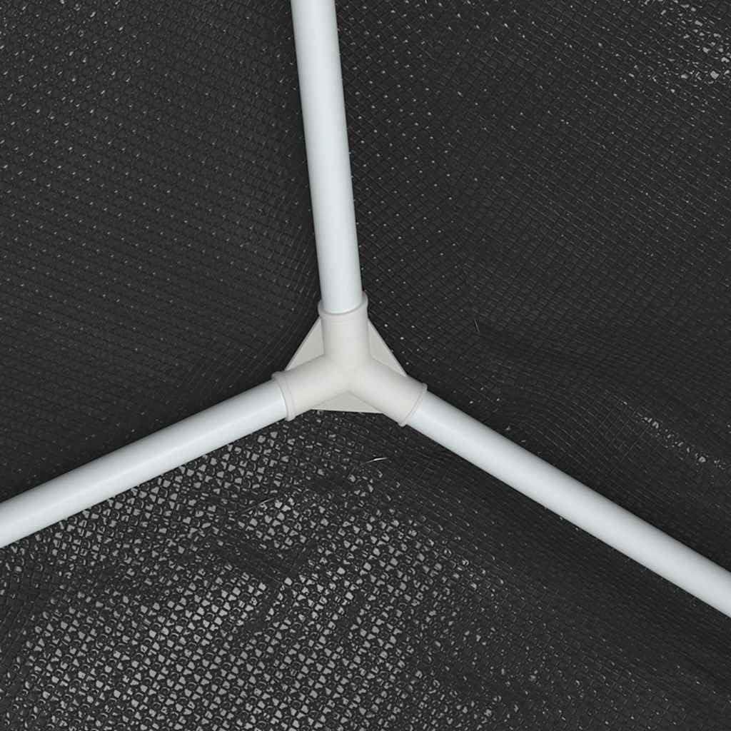 vidaXL Gazebo Professionale 4x6 m Antracite 90 g/m²