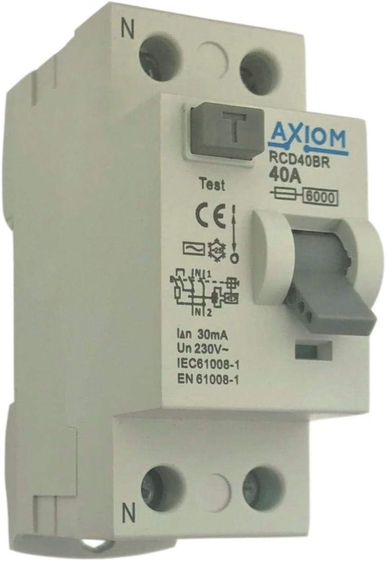 CEDRCD40BR 40A 30mA 2 Module Double Pole RCD