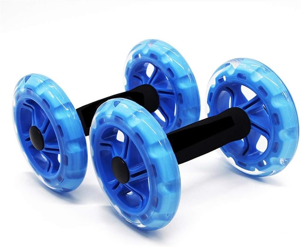 Abdominal Muscle Wheel -Wheel Roller with Knee Pad Fitness Equipment Workout Machine Abdominal Wheel Exercise Equipment Home Gym