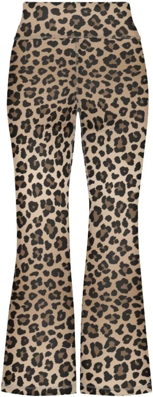 Kids Flare Pants Youth Yoga Dance High Waist Girls Bootcut Sweatpants - Image 3