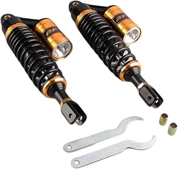 Amazon | GZYF バイク用 リアショック アブソーバー リア