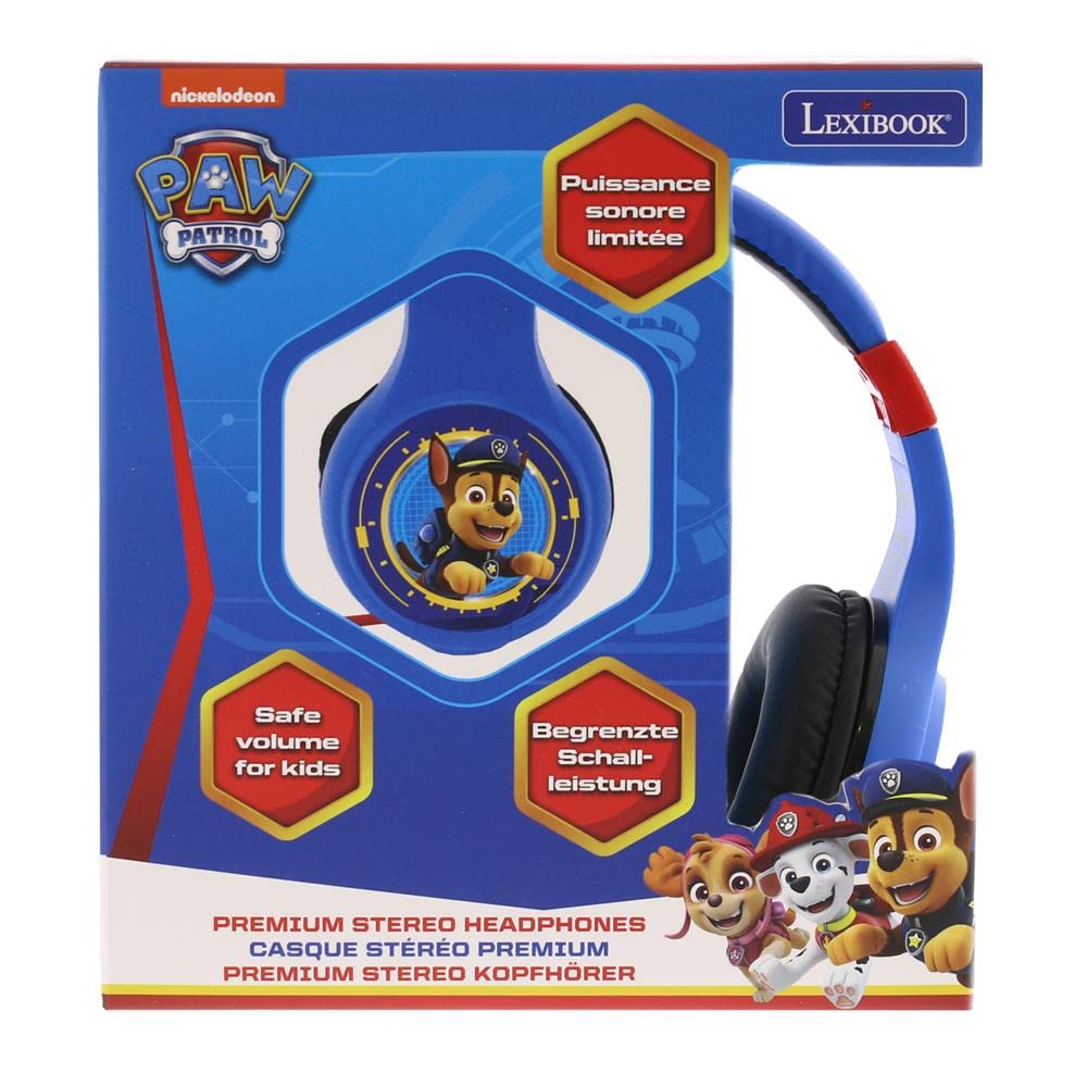 Lexibook Premium Stereo Headphones - Paw Patrol