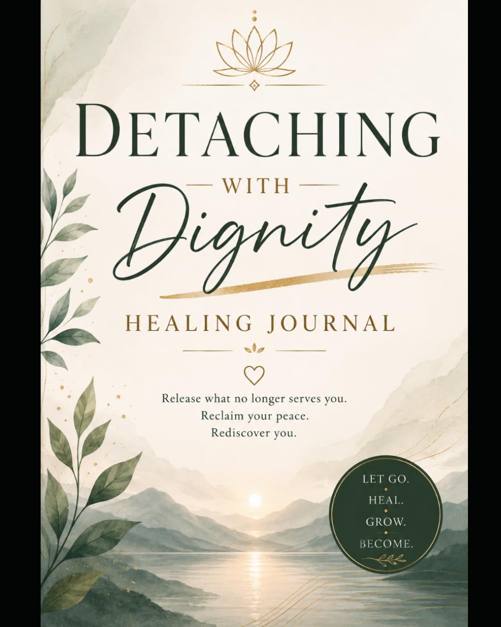 Detaching with Dignity: A Healing Journal for Emotional Clarity and Self-Worth
