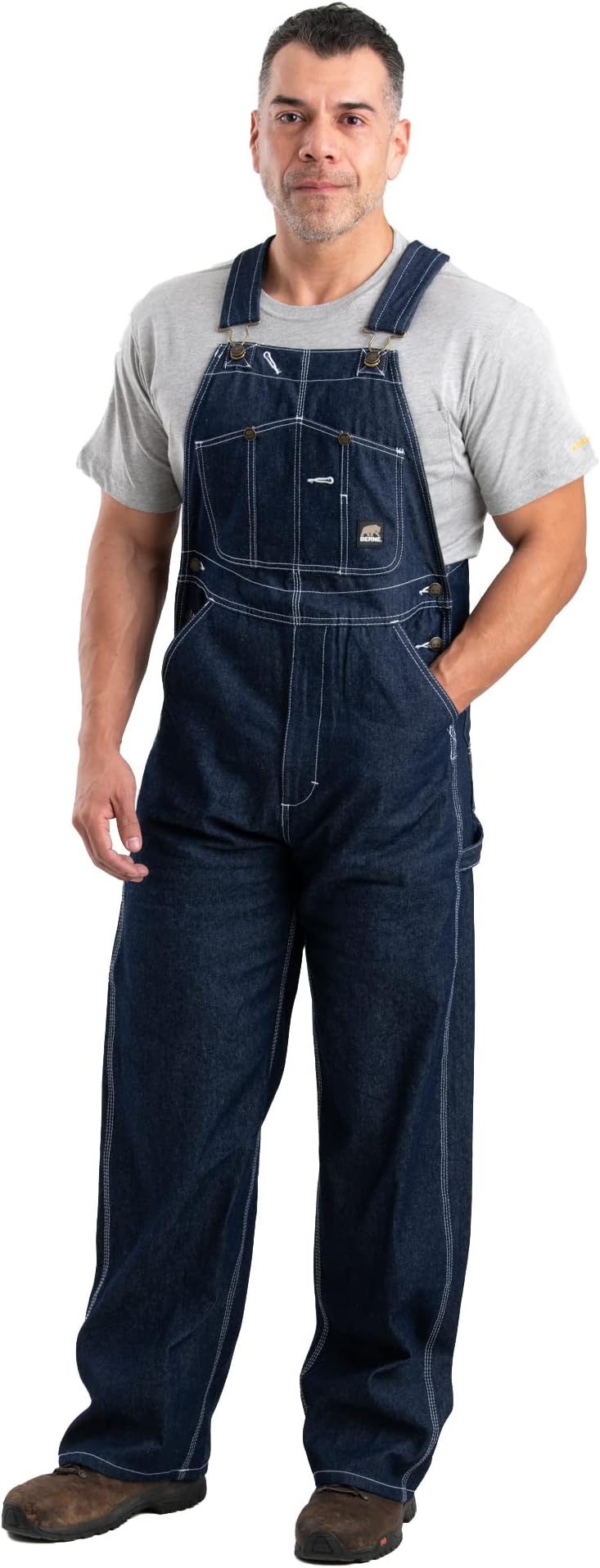 Berne Men's Boulder Unlined Bib Overall