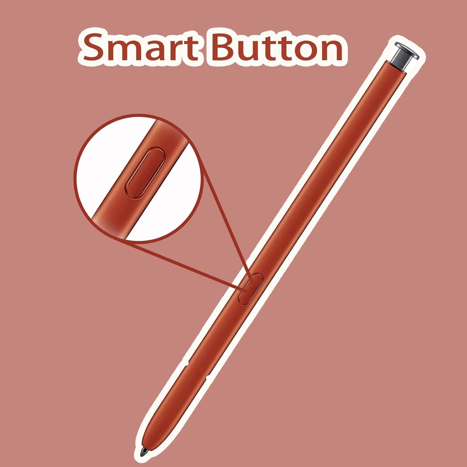 Orange Galaxy S22 Ultra Stift für Samsung Galaxy S22 Ultra 5G Touchscreen Stylus Pen Ersatzteile für Samsung Galaxy S22 Ultra S Pen, Keine Bluetooth Funktion