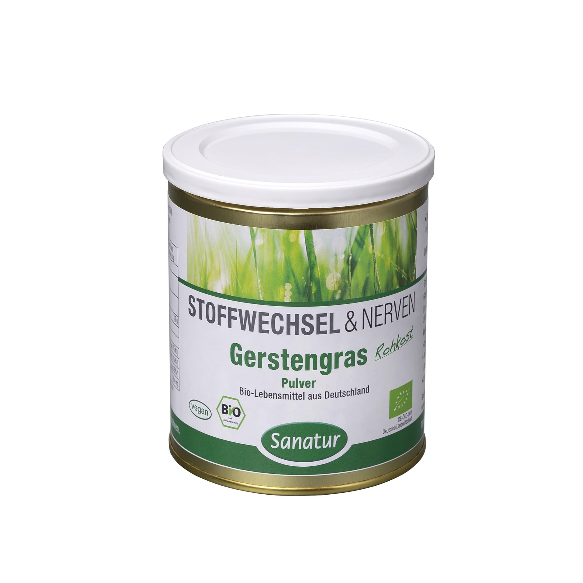 Sanatur Gerstengras ORGANIC Pulver, 250 g