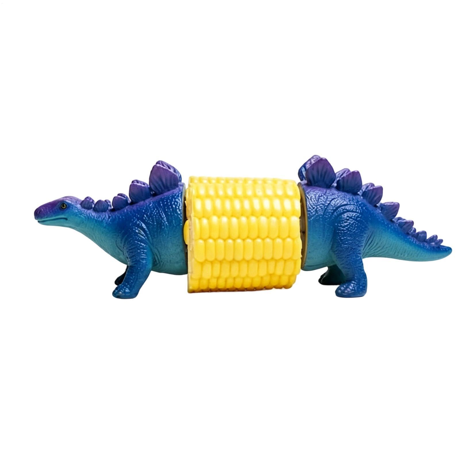 Sujetadores para maíz termorresistentes y seguros con divertido diseño de dinosaurio