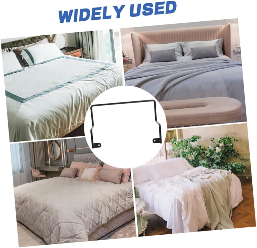 2pcs Sturdy Mattress Retainer Bar Fasteners for Mattress Skid Stopper for Bedding