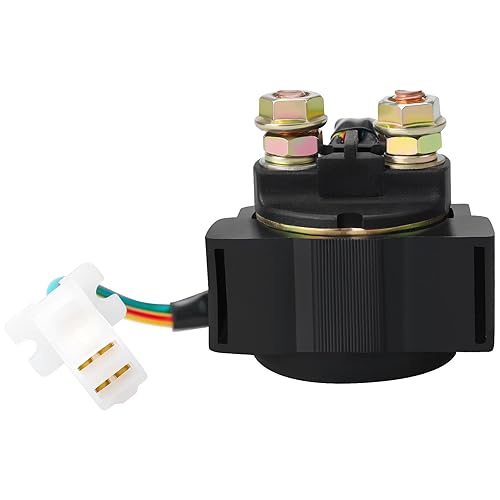Miniatura 7 de Fourtrax 300 Relé solenoide de arranque para Honda TRX300 Fourtrax 300 1988-2000 Yamaha Warrior 350 YFM350 1987-2004 Big Bear 350 Wolverine 350 Big
