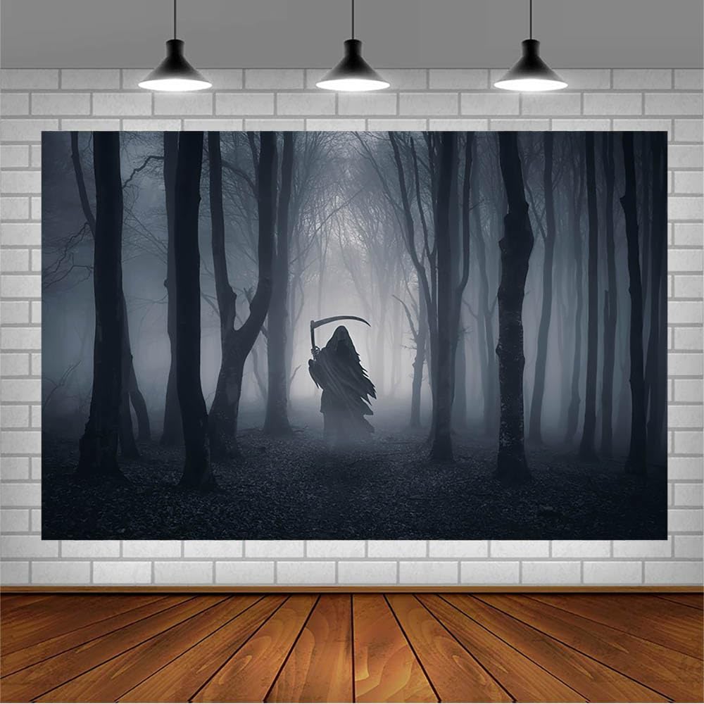 Amazon | AIBIIN 7x6フィート 写真撮影用ハロウィン背景幕 ハロウィン 