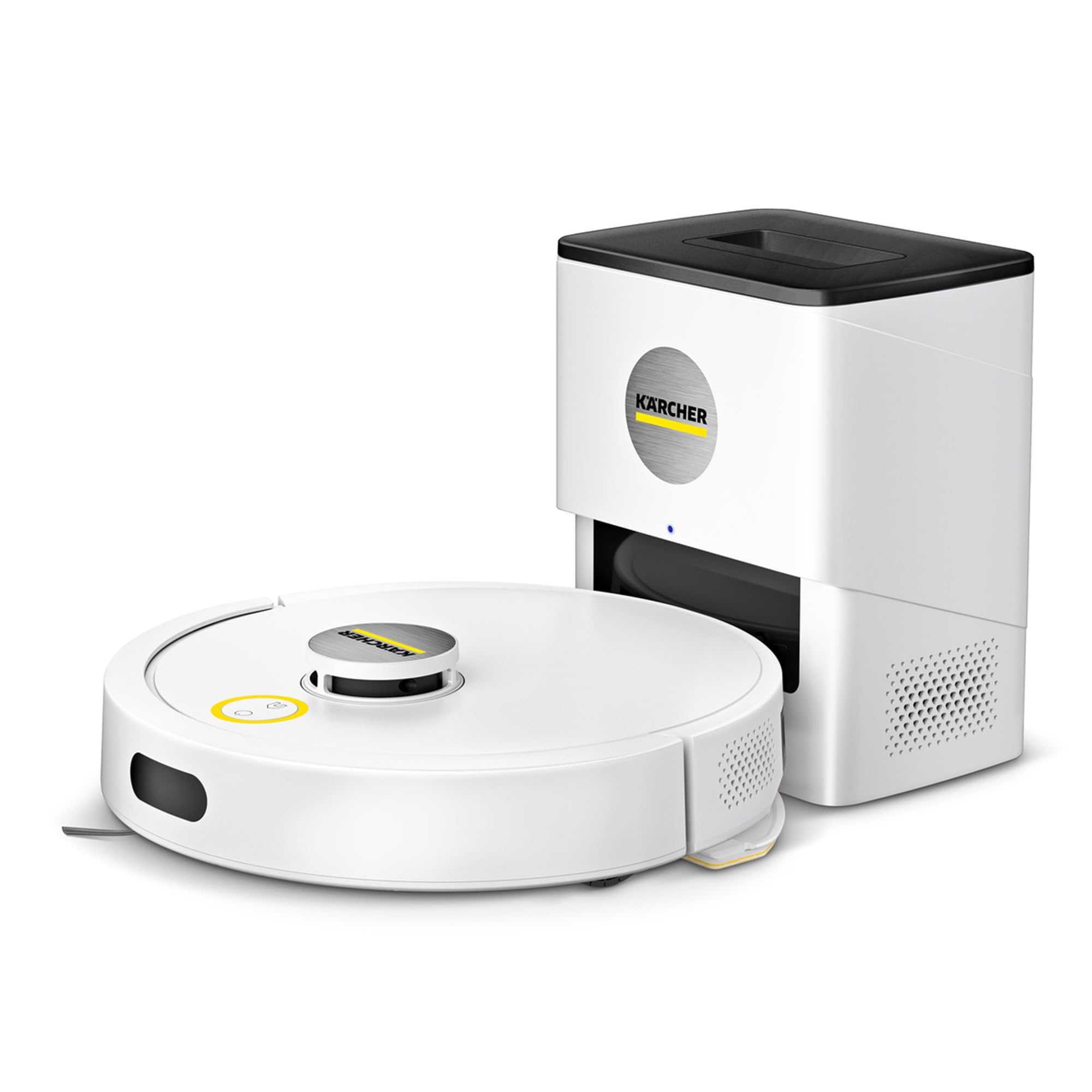 KÄRCHER robot aspirapolvere e lavapavimenti RVC 3 Comfort Extra, 15.000 Pa, fino a 130 min di autonomia, controllo tramite app, mappatura, navigazione laser, sensori anti-caduta, svuotamento sporco