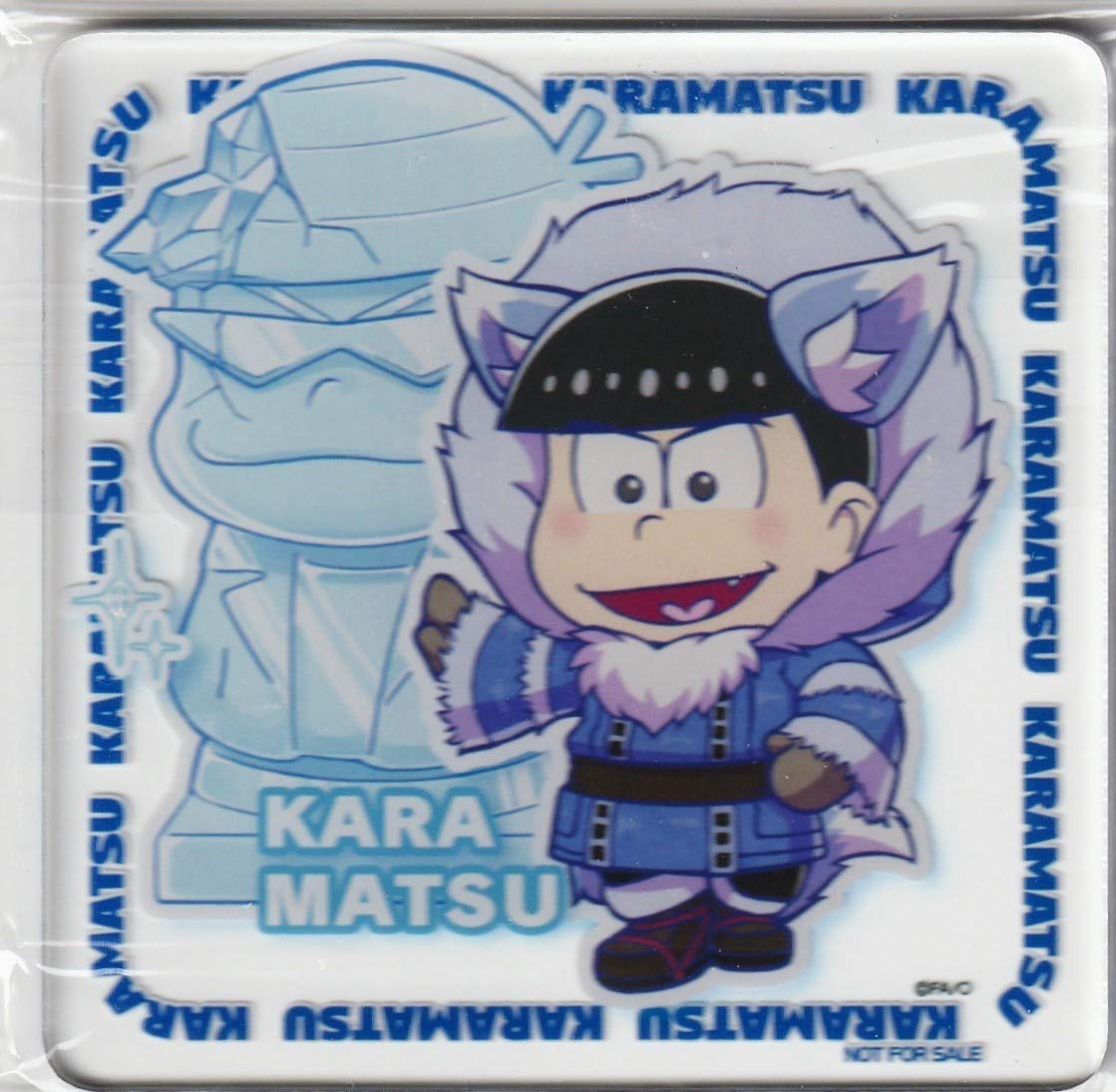 おそ松さん ダイイチ アクリルコースター ケモ耳 長兄 非売品 おそ松