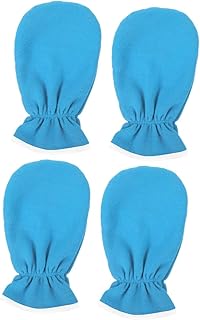 minkissy 2 Pares De Luvas Esfoliantes Para As Mãos Luvas Descartáveis Hidratantes Para As Mãos Luvas Hidratantes De Gel Preto Luvas Hidratantes Para Mãos Rachadas Luvas De Spa Para As