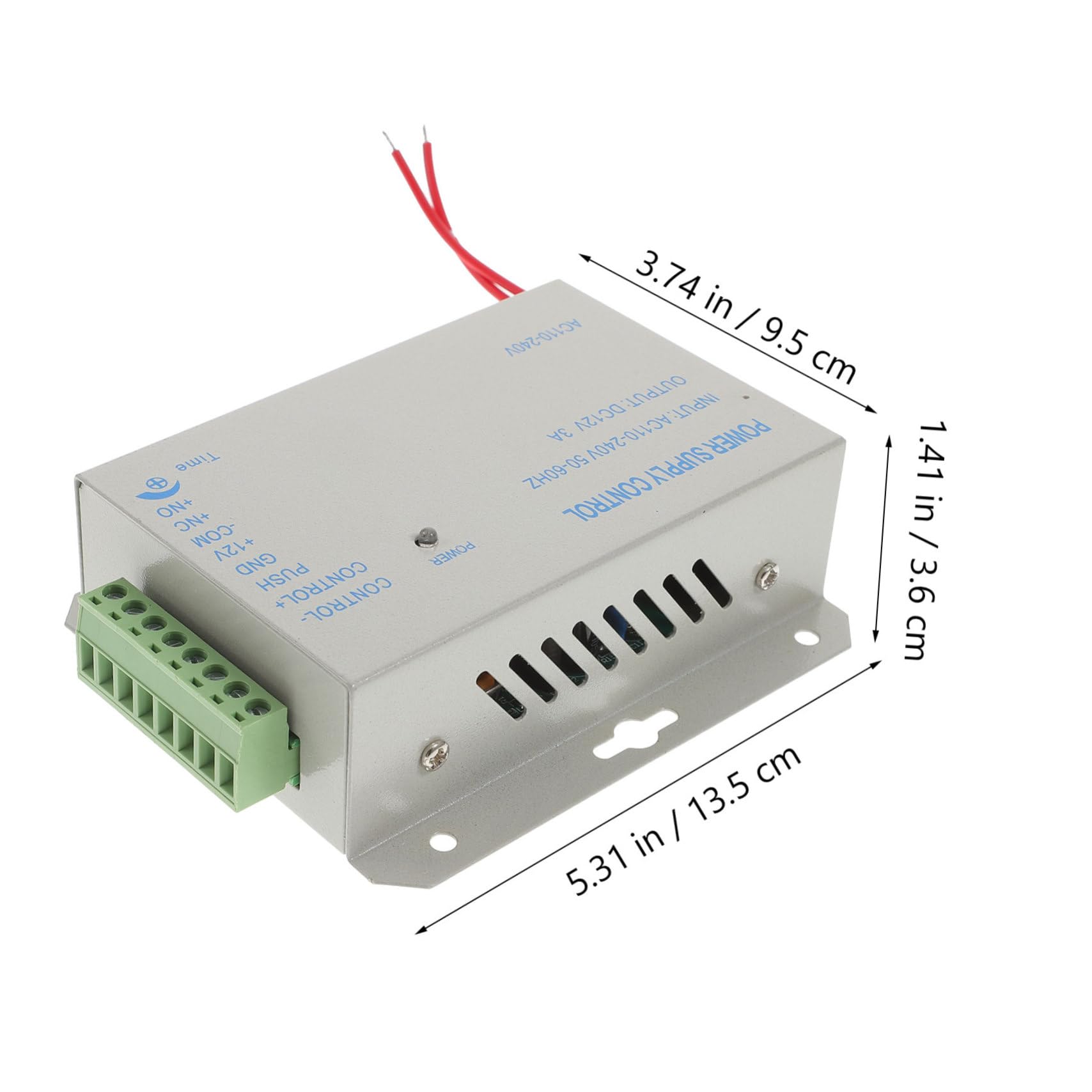 ARTIBETTER Universal Power Ac to Dc 12v 3a Power Supply Control for Door Access Control