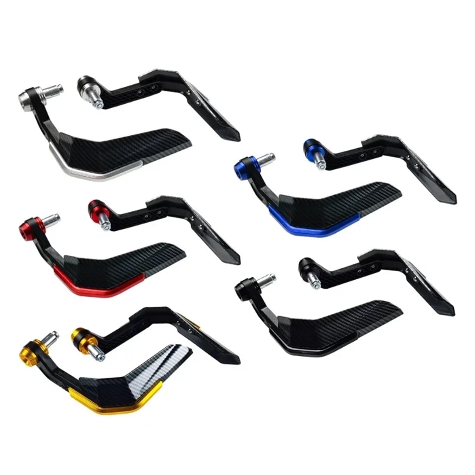 Protector de Manos para Moto Protectores de Mano para Mango Motocicleta, Protector Viento, decoración Barra Cepillo, Cubiertas Protectoras Agarre para Motocross(Style 1)