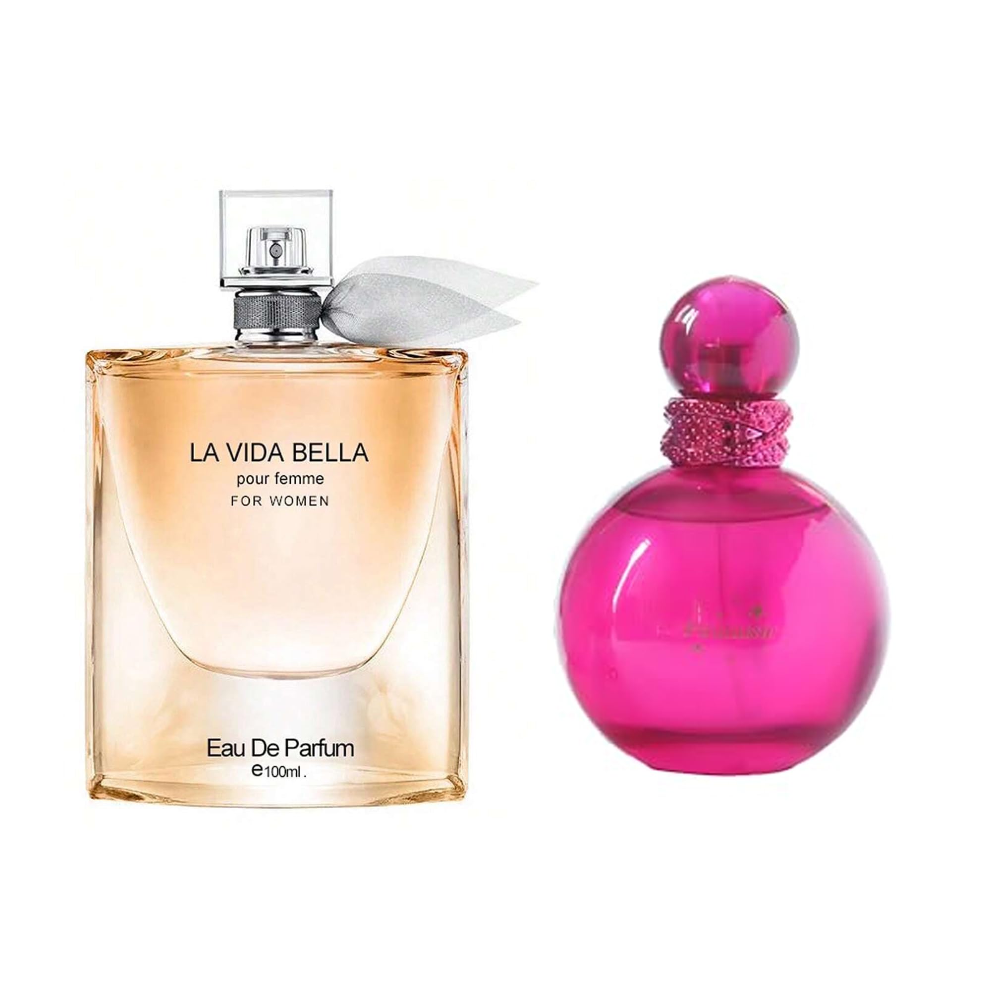 AFLUXE Women's Perfume La Vida Bella& Fantastic Combo Set Eau De Parfum Long Lasting Fragrance 3.4 Fl Oz Spray Each for Daily Used