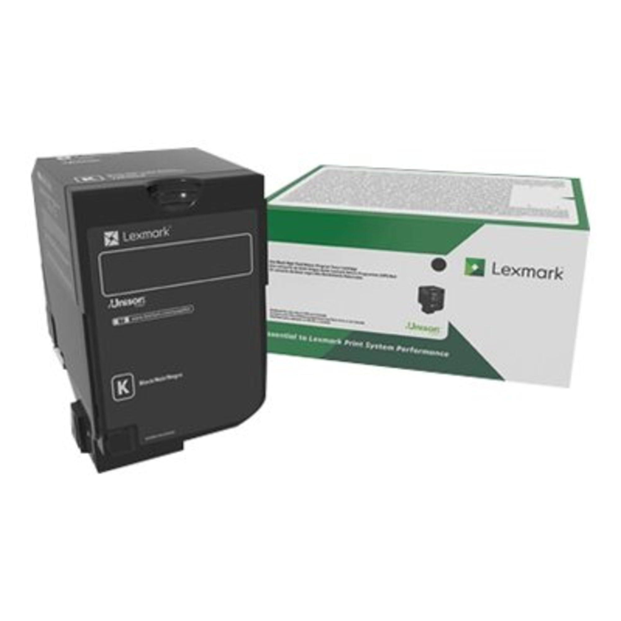 Lexmark Black Toner Cartridge 72K00KG - 8000 Page Yield For Government Use