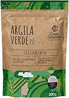 Corpo Dourado Argila Verde em Pó | Purificação e controle de oleosidade | 100g