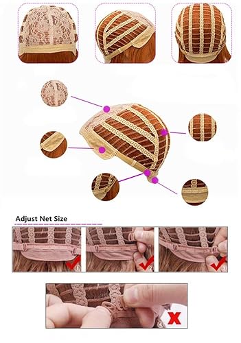 Miniatura 6 de SKYBEAUTY Anime Hyoma Chigiri - Peluca de cosplay para bloqueo azul, peluca larga y recta roja trenzada, pelucas de fiesta de Halloween para mujeres