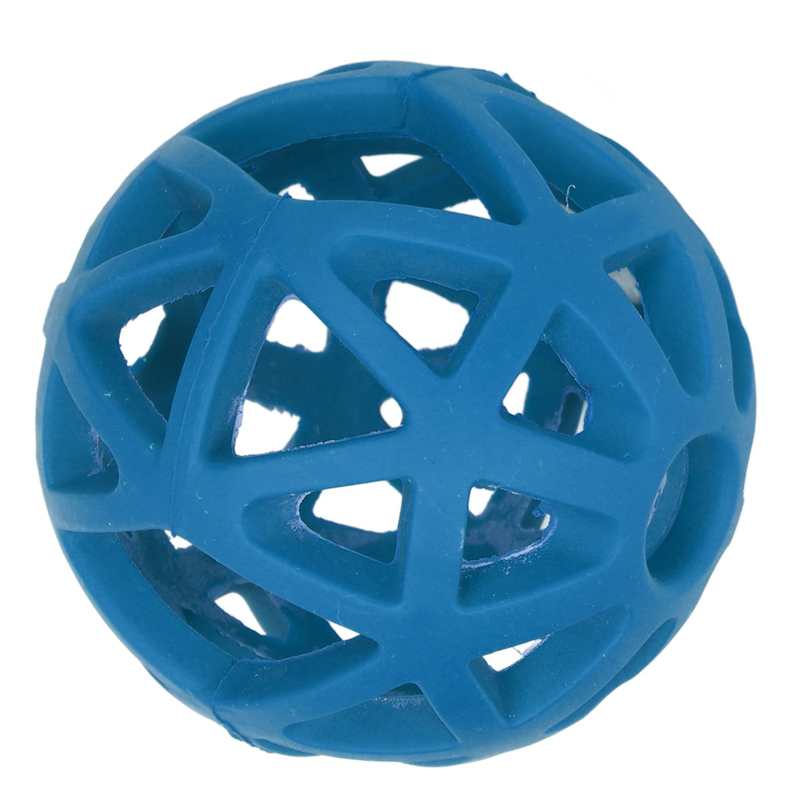 KIMISS Hollow Rubber Chew Ball for Dogs - Pet Toy for Teeth Grinding & Dental Health, for Small to Medium Dogs (Medium 4.75L)