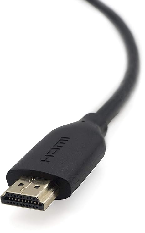 Belkin 2 Meter (6.6 Feet) High-Speed Gold-Plated HDMI Cable, Supports 3D, 4K, 1080p, Audio Return and Ethernet for TV - Black