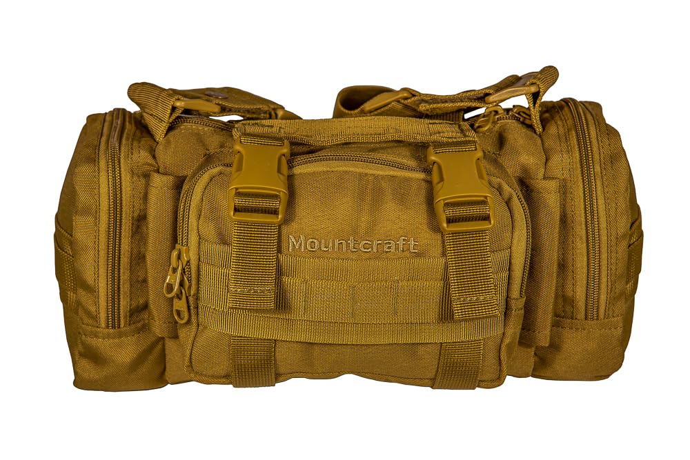MOUNTCRAFT Tactical Messenger Bag for Men | Multi-Use Outdoor Sports Waist Bag | Durable 900D Polyester Hiking Shoulder Bag | Travel Handbag for Hunting, Camping, & Hiking-picture-24